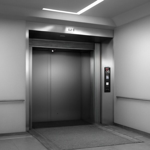 Modern Stainless Steel Elevator